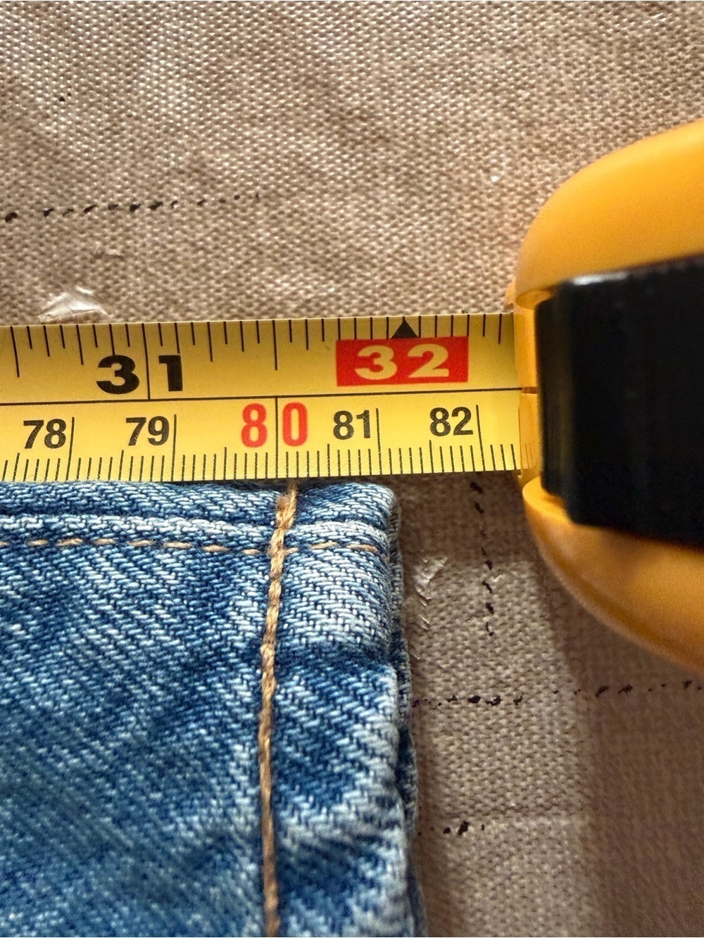 SLVRLAKE London High-Rise Straight Leg Jeans in Blue Denim Classic Premium NEW - Picture 8 of 11